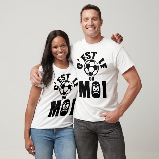 Fußball oder ich bin Frau 1 T-Shirt (Unisex)