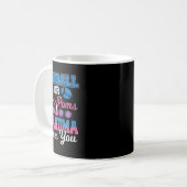 Fußball oder Pom Pom Oma Lieben Sie Fußball Gen Kaffeetasse (Vorderseite Links)