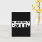 Fußball Offensive Linie Lineman Quarterback Protec Karte (Gelbe Blume)