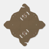 Fußball Oh Boy Brown White Baby Dusche Geschenkschachtel (Ungefaltet)