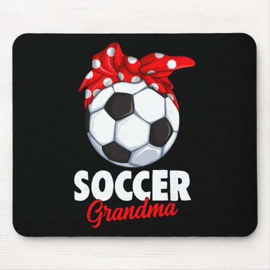 Fußball-Oma Frauen _1 Mousepad (Vorne)