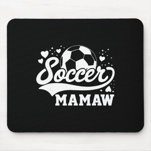 Fußball Oma Fußball Byll  Mousepad (Vorne)