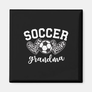 Fußball-Oma Fußball-Großmutter Spieltag Mutter' Magnet