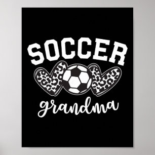 Fußball Oma Fußball Großmutter Spieltag Mutter' Poster