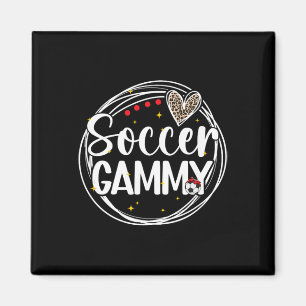 Fußball Oma Gammy Gammy eines Fußballspielers Gamm Magnet