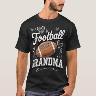 Fußball-Oma Herz Spiel Oma T-Shirt