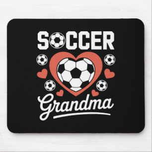 Fußball-Oma Laut Stolz Engagierte Fußballspieler Mousepad