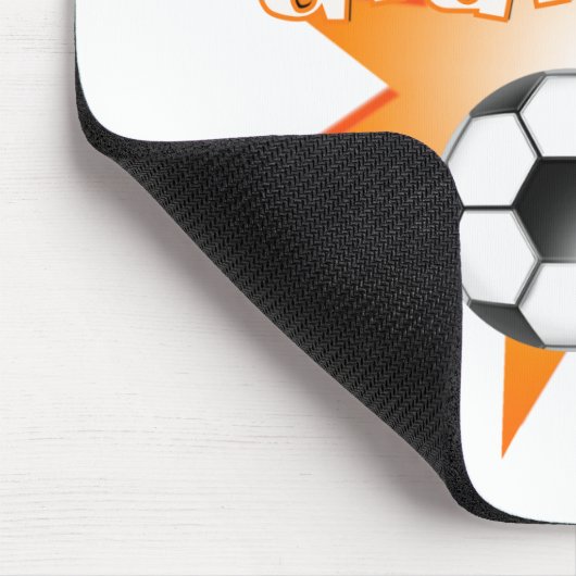 Fußball-Oma Mousepad (Ecke)