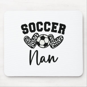 Fußball-Oma passendes Familien-Fußballspiel  Mousepad