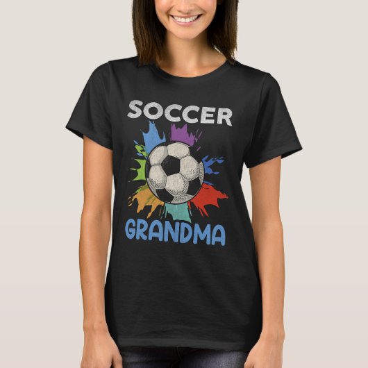Fußball-Oma T-Shirt (Vorderseite)