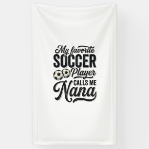 Fußball-Oma Vintage-Gravur Familie Spieler-Shirt_ Banner