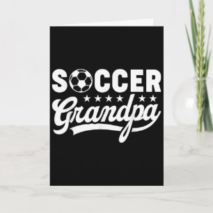 Fußball-Opa Lustiger Sport Papa Vintage Humor Karte