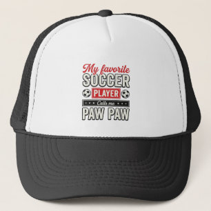 Fußball-Opa-Opa-vintage-Spieler-Opa-Shirt-Design Truckerkappe