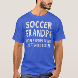 Fußball-Opa Vatertag Geschenke Großvater Männer S T-Shirt