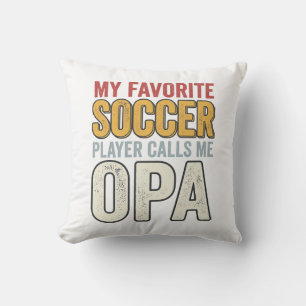 Fußball-Opa-Vintage-Typografie-Shirt-Design_1 Kissen