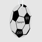 Fußball Ornament (Vorderseite)