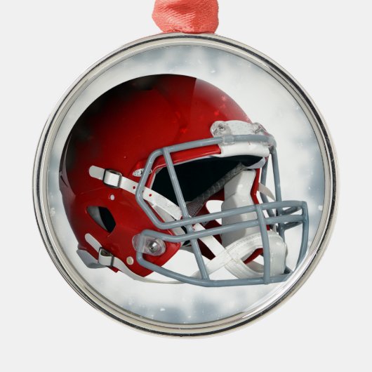 Fußball Ornament Aus Metall (Vorne)