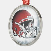 Fußball Ornament Aus Metall (Links)