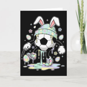 Fußball Osterhase Ei Drip Eiscreme Kinder Jungen G Karte