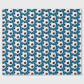 Fußball-Packpapier Geschenkpapier (Flach)
