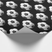 Fußball-Packpapier Geschenkpapier (Ecke)