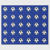 Fußball-Packpapier Geschenkpapier (Flach)