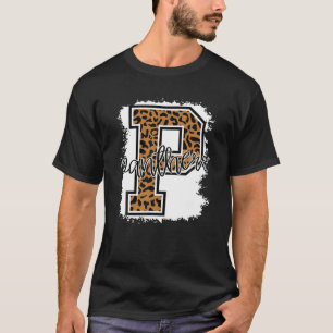 Fußball Panther School Sport Fan Team Geist T-Shirt