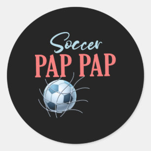 Fußball Pap Pap Geschenke für den Vatertag Fußball Runder Aufkleber