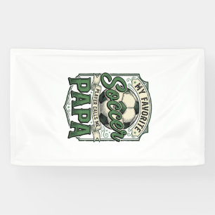 Fußball-Papa Vintage-Schriftzug-Shirt-Design_1 Banner