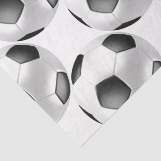 Fußball-Papier Seidenpapier (Ausschnitt)