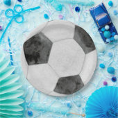 Fußball-Papierteller Pappteller (Party)