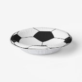 Fußball Pappteller (Gewinkelt)
