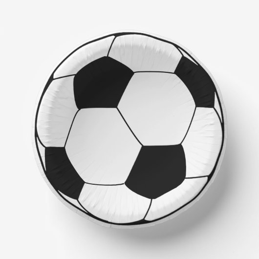 Fußball Pappteller (Vorderseite)