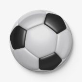 Fußball Pappteller (Vorderseite)