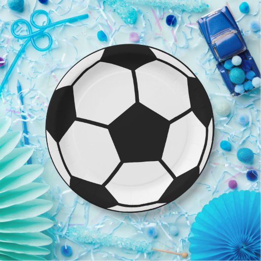 Fußball Pappteller (Party)