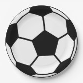 Fußball Pappteller (Vorderseite)