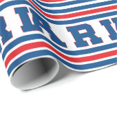 Fußball Paris Geschenkpapier (Rolleneckpunkt)