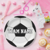 Fußball-Party / Bankett - Teamname Sport Pappteller (Party)