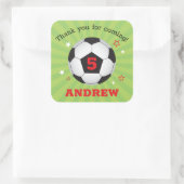 Fußball-Party Danke, dass ihr Aufkleber auf dem Pl (Tasche)