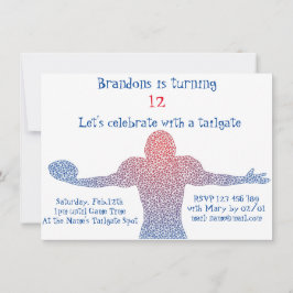 Fußball-Party Einladung