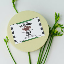 Fußball-Party Einladung