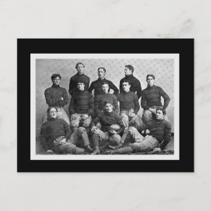 Fußball-Party Einladungs-Postkarte Einladungspostkarte