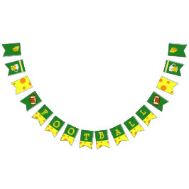 Fußball-Party-Fahne Wisconsins Cheesehead Wimpelkette