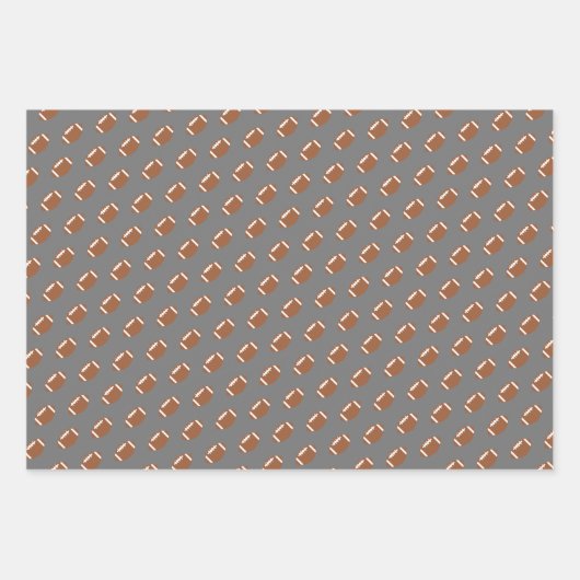 Fußball-Party Geschenkpapier Set (Vorderseite 3)