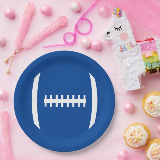 Fußball-Party oder Bankett-Farbsport Pappteller (Party)