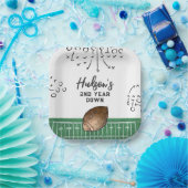 Fußball-Party Teller | Teller von Fußballpapieren (Party)