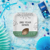 Fußball-Party Teller | Teller von Fußballpapieren (Party)