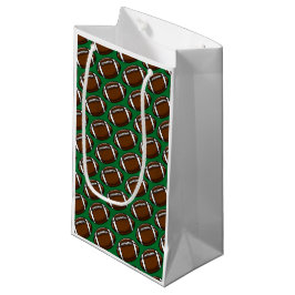 Fußball Pattern Sportteam Spielfanklub Kleine Geschenktüte