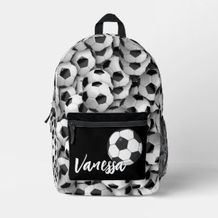 Fußball Personalisiert Bedruckter Rucksack