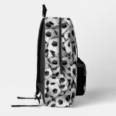 Fußball Personalisiert Bedruckter Rucksack (Links)